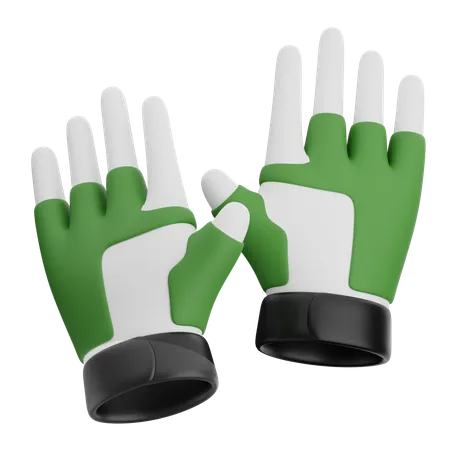 Guantes de la mano  3D Icon