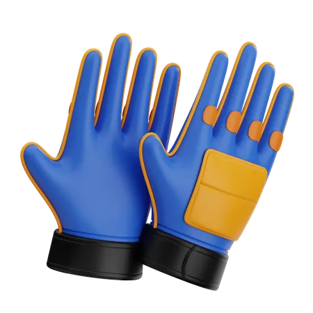 Guantes de la mano  3D Icon