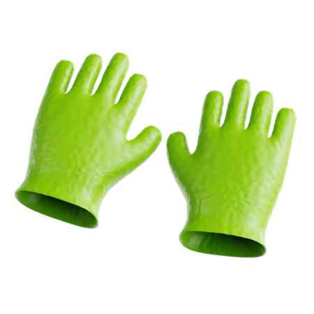 Guantes de la mano  3D Icon