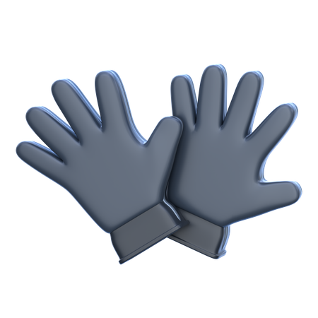 Guantes de pesca  3D Icon