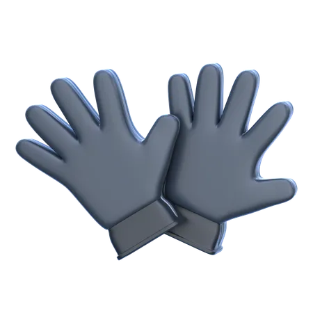 Guantes de pesca  3D Icon