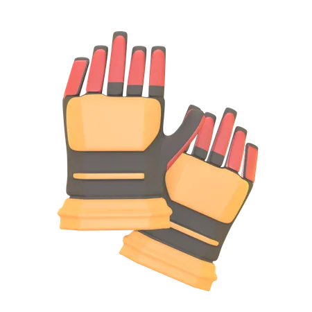 Guantes de trabajador  3D Icon