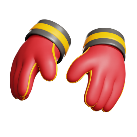 Guantes ignífugos  3D Icon