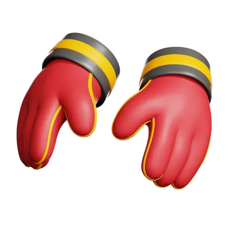 Guantes ignífugos  3D Icon