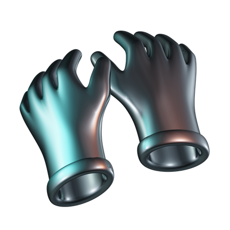 Guantes médicos  3D Icon