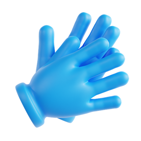 Guantes médicos  3D Icon