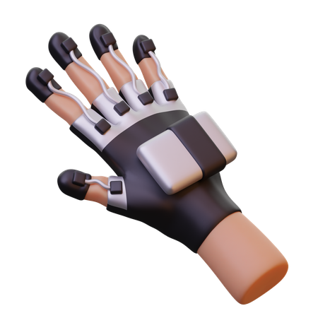 Guantes de realidad virtual  3D Icon