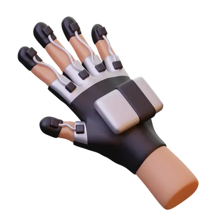 Guantes de realidad virtual  3D Icon