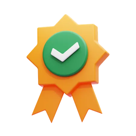 GUARANTEE BADGE  3D Icon