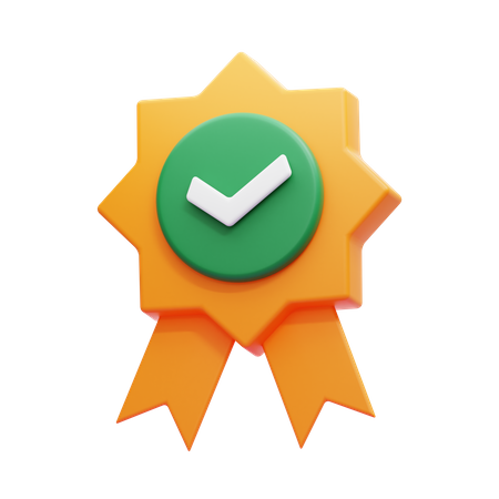GUARANTEE BADGE  3D Icon