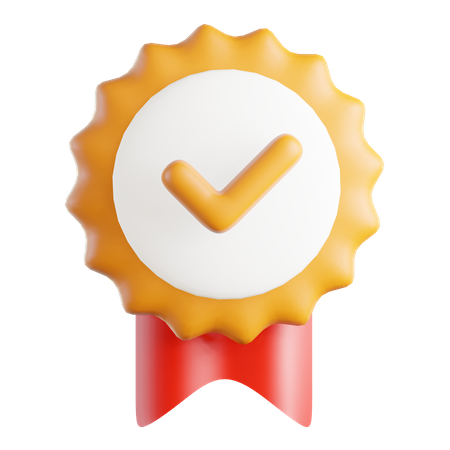 Guarantee Badge 3D Icon