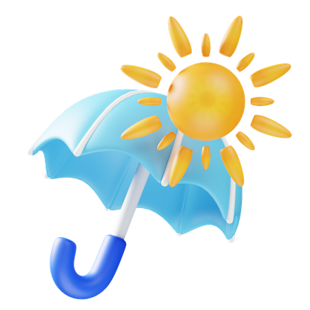 Guarda-chuva  3D Icon