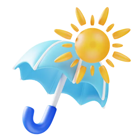 Guarda-chuva  3D Icon