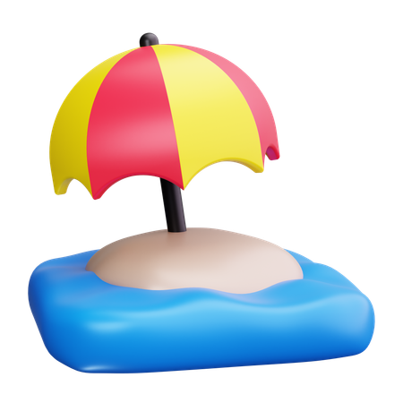 Guarda-chuva  3D Icon