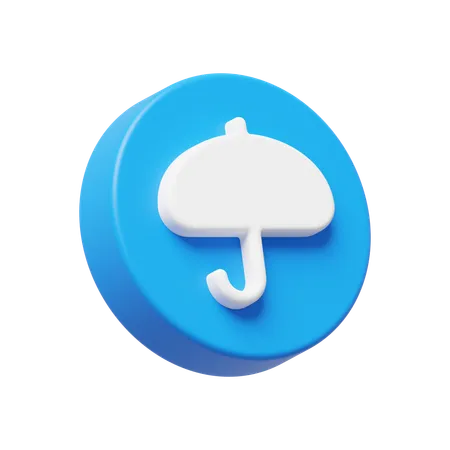 Guarda-chuva  3D Icon