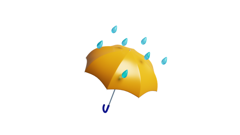 Guarda-chuva  3D Icon