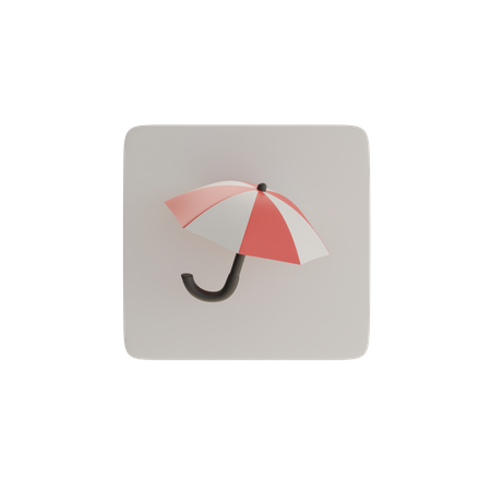 Guarda-chuva  3D Icon