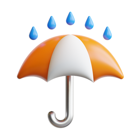 Guarda-chuva  3D Icon