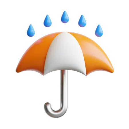 Guarda-chuva  3D Icon