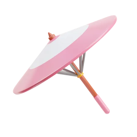 Guarda-chuva japonês  3D Icon