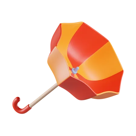 Guarda-chuva quebrado  3D Icon