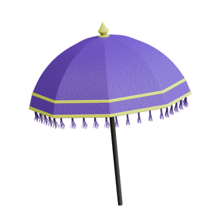 Guarda-chuva do templo  3D Icon