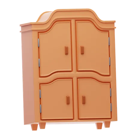 Guarda-roupa  3D Icon