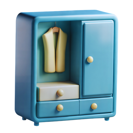 Guarda-roupa  3D Icon