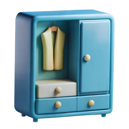 Guarda-roupa  3D Icon