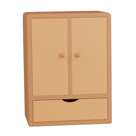 Guarda-roupa  3D Icon