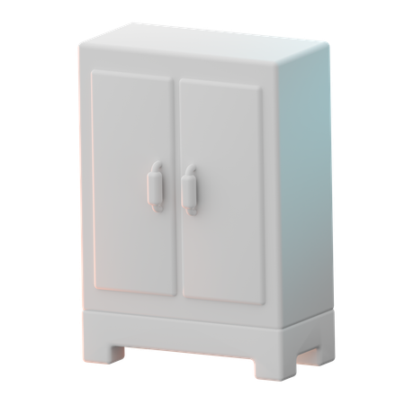 Guarda-roupa  3D Icon