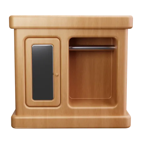 Guarda-roupa  3D Icon