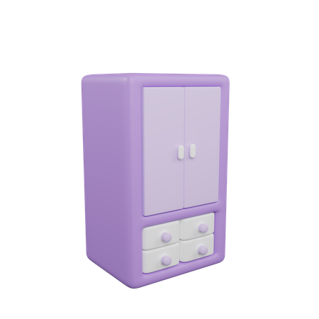 Guarda-roupa  3D Icon