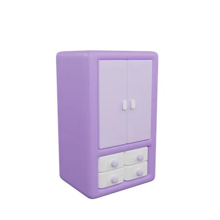 Guarda-roupa  3D Icon