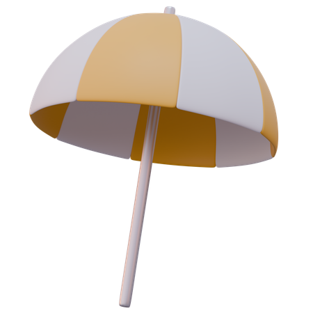 Guarda-sol  3D Icon