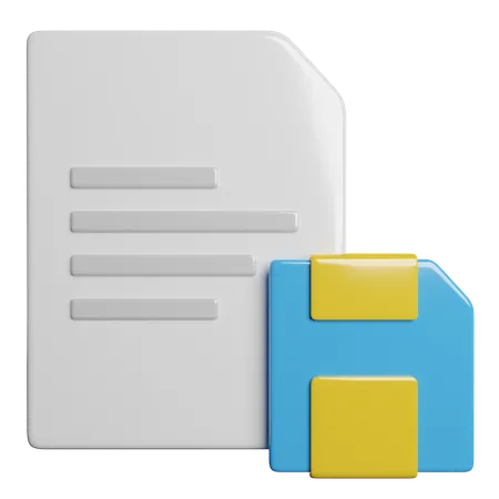 Guardar el archivo  3D Icon