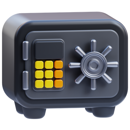 Guardar caja  3D Icon