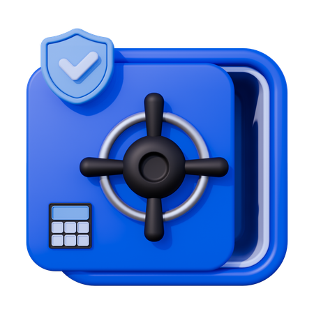 Guardar caja  3D Icon