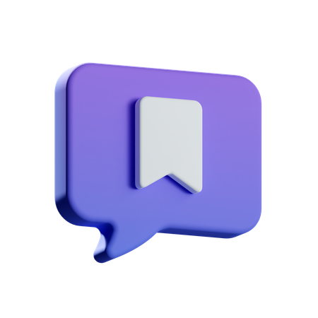 Guardar chat  3D Icon