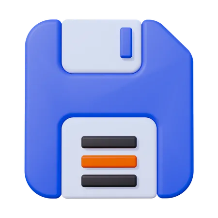 Guardar datos  3D Icon