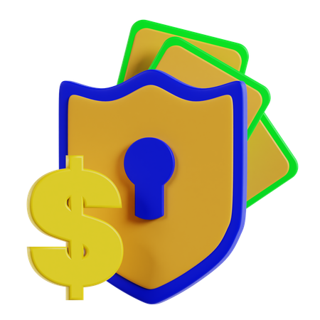 Guardar pago  3D Icon