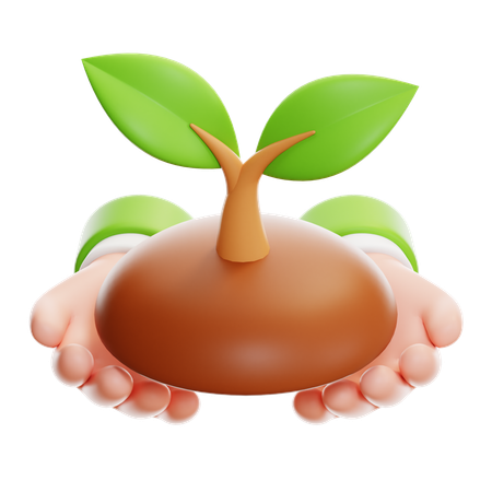 Salvar la planta  3D Icon