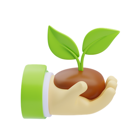 Salvar la planta  3D Icon