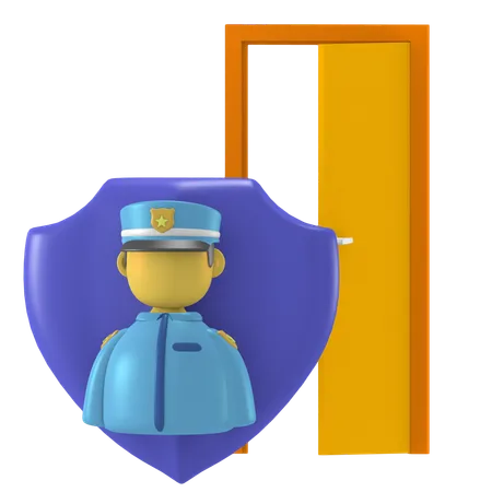 Guardia della porta  3D Icon