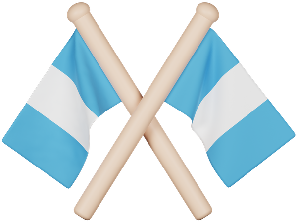 Guatemala Flag  3D Icon