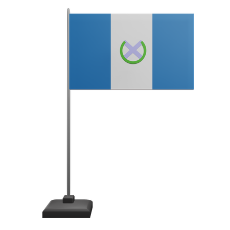 Guatemala Flag  3D Icon