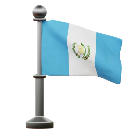 Guatemala Flag  3D Icon