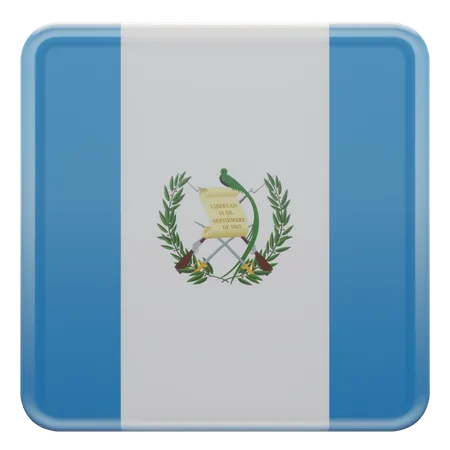 Guatemala-Flagge  3D Flag