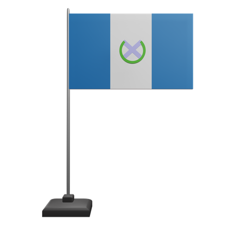 Guatemala-Flagge  3D Icon