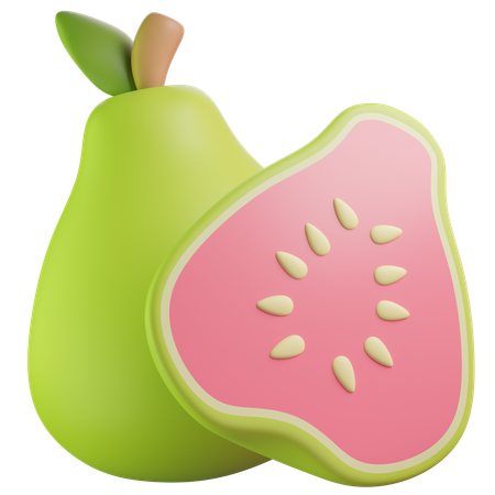 Guava  3D Icon